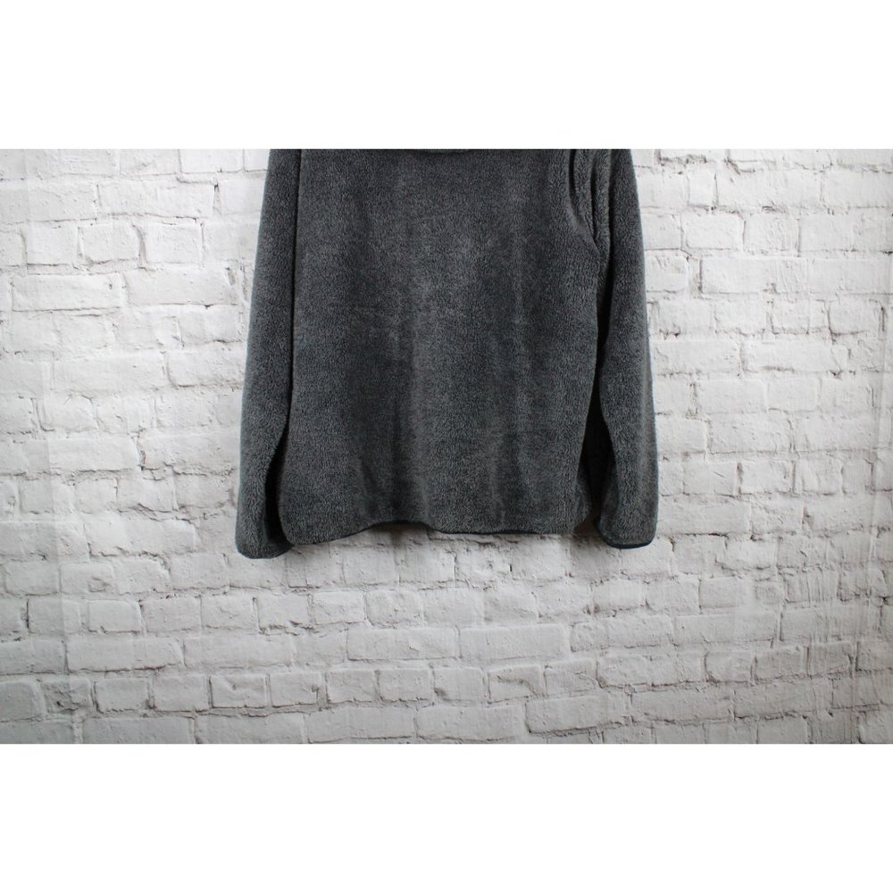 LL Bean Mountain Classic Cozy Fleece 1/2 Zip Pullover Hoodie Size XXL Tall - Picture 7 of 9